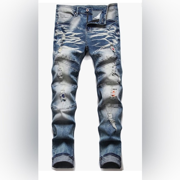 Other - New Men's Designer Street Jeans Multiple Sizes
